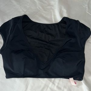 Victorias Secret Cap Sleeve Swim Top